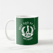 MUG MEILLEUR PÈRE PAR MONOGRAMME NOM (Gauche)