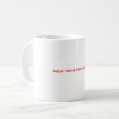 Mug Meilleur père qu'Agamemnon (Devant gauche)