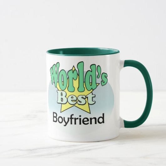 Mug Meilleur petit ami du monde (Droite)