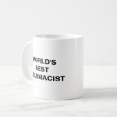 Mug Meilleur pharmacien du monde (Devant gauche)