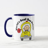 Mug Meilleur pilote de bus (Gauche)