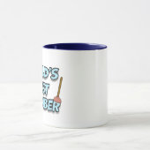 Mug Meilleur plombier du monde (Centre)