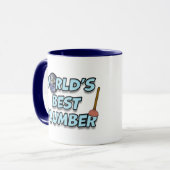 Mug Meilleur plombier du monde (Devant gauche)