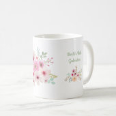 Mug Meilleur POÈME DE MÈRE DE GODMOTHER du monde, Flor (Devant droit)