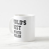 MUG MEILLEUR POMPIER DE POMME DE TERRE DU MONDE (Devant gauche)