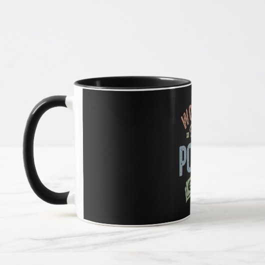 Mug Meilleur Poppa du monde (Gauche)