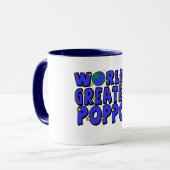 Mug Meilleur PopPop du monde (Devant gauche)