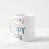Mug Meilleur Poppy du monde (Devant gauche)