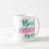 Mug Meilleur Principal Jamais, Merci Cadeau Principal (Devant droit)