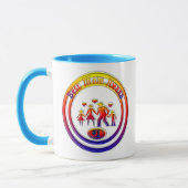 Mug Meilleur prix de maman Rainbow Family (Gauche)