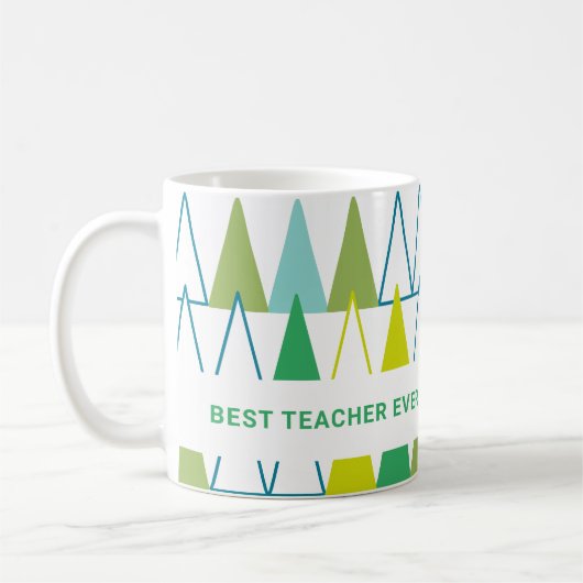 Mug Meilleur Professeur Cadeau de Professeur (Gauche)