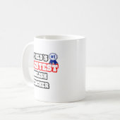 Mug Meilleur professeur d'anglais au monde (Devant gauche)
