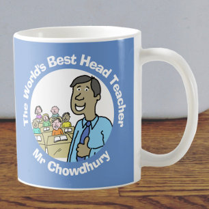 Mug Meilleur professeur de chef masculin au monde