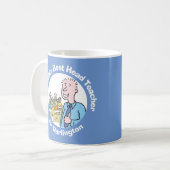 Mug Meilleur professeur de chef masculin au monde (Devant gauche)