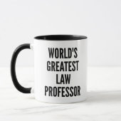 Mug Meilleur professeur de droit au monde (Gauche)
