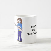 Mug Meilleur professeur de musique du monde (Centre)