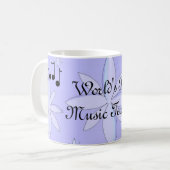 Mug Meilleur professeur de musique du monde (Devant gauche)