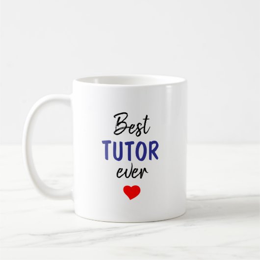 Mug Meilleur Professeur de Tous les Temps (Gauche)