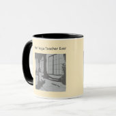 Mug Meilleur professeur de yoga jamais (Devant gauche)