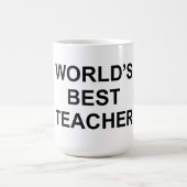 Mug Meilleur Professeur du Monde (Centre)