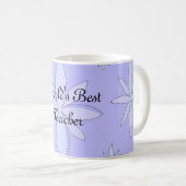 Mug Meilleur professeur du monde (Devant droit)