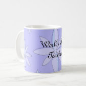 Mug Meilleur professeur du monde (Devant gauche)