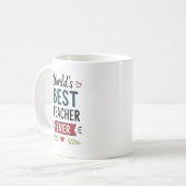 Mug Meilleur Professeur du Monde (Devant gauche)