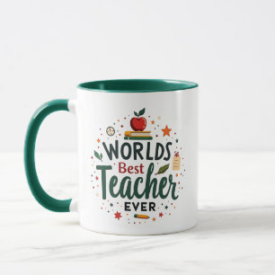 Mug Meilleur Professeur du Monde – Personnalisé