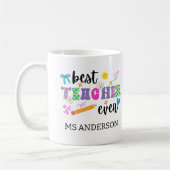 Mug Meilleur Professeur Ever (Gauche)