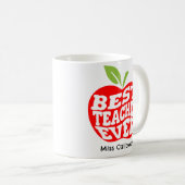 Mug Meilleur Professeur Personnalisé (Devant droit)