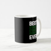 Mug Meilleur programmeur DAD binaire (Devant droit)