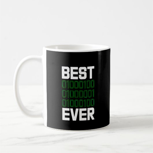 Mug Meilleur programmeur DAD binaire (Gauche)