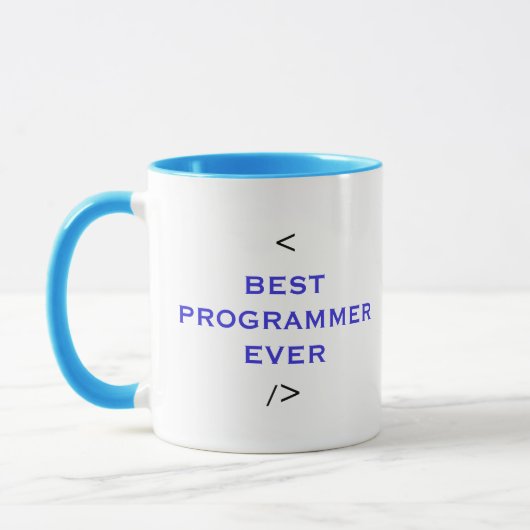 Mug Meilleur programmeur de tous les temps - Meilleur  (Gauche)