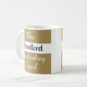 Mug Meilleur Propriétaire Jamais Drôle Humour Cadeau (Devant gauche)