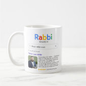 Mug Meilleur Rabbi Jamais Recherche Résultat Photo & M (Gauche)