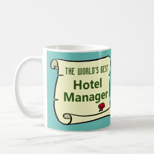Mug Meilleur Responsable Hôtelier du Monde.