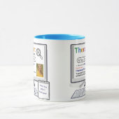 Mug Meilleur résultat de recherche drôle avec photo (Centre)