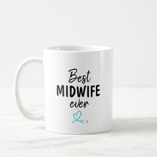 Mug Meilleur sage-femme jamais (Gauche)