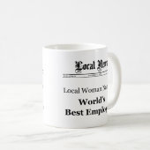 Mug Meilleur Salaire Classique (Femmes) (Devant droit)