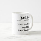 Mug Meilleur Salaire Classique (Hommes) (Devant droit)