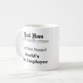Mug Meilleur Salaire Classique (Hommes) (Devant gauche)