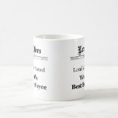 Mug Meilleur Salaire Classique (Hommes) (Centre)