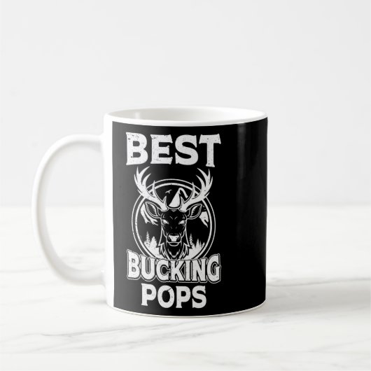 Mug Meilleur Sanglier Pops Jamais Chasse Pops Grand-Pè (Gauche)
