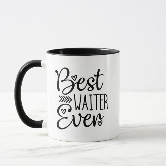 Mug Meilleur serveur jamais (Gauche)