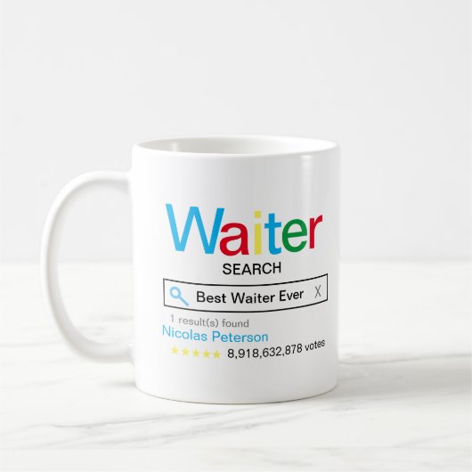 Mug Meilleur serveur jamais moteur de recherche Résult (Gauche)