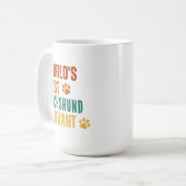 Mug Meilleur Serviteur de {Your Dog Breed} dans le mon (Devant gauche)