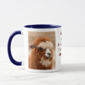 Mug Meilleur Sourcil Uni d'Alpaca (Gauche)