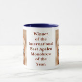 Mug Meilleur Sourcil Uni d'Alpaca (Centre)