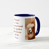 Mug Meilleur Sourcil Uni d'Alpaca (Devant droit)