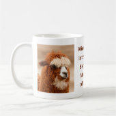 Mug Meilleur Sourcil Unique d'Alpaca (Gauche)